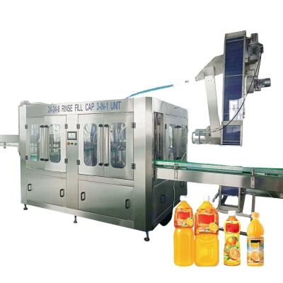 China Automatic food soy milk bottling machine with aluminum foil sealing machine/HDPE bottle filler for sale