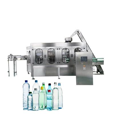 China Small Scale Beverage Or Glass Bottle PET Carbonated Drink Bottling Machine for sale