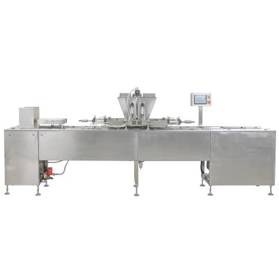 China Automatic Snack Factory High Quality Energy Saving Stainless Steel Chocolate Molding Making Machine Production Line for sale