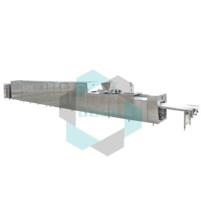 China Snack Factory Automic Chocolate Molding Line Support Various Shapes Of Chocolate for sale