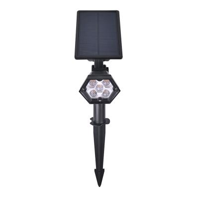 China Hot Sale Waterproof Solar LED Floodlight Integrated Garden Adjustable Garden Lamp for sale