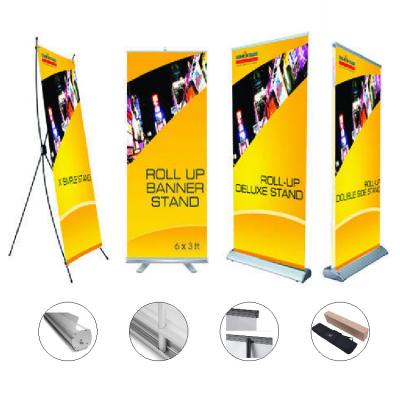 China Manufacturing Advertising Business Custom Economical Roll Up Banner With Logo , 33x78