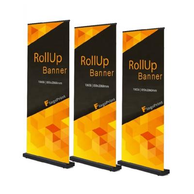 China Business Promotion Advertising Manufacturer Roll Up Banner Stand Rolled Up , Outdoor Banner Custom Advertising Display Stand for sale