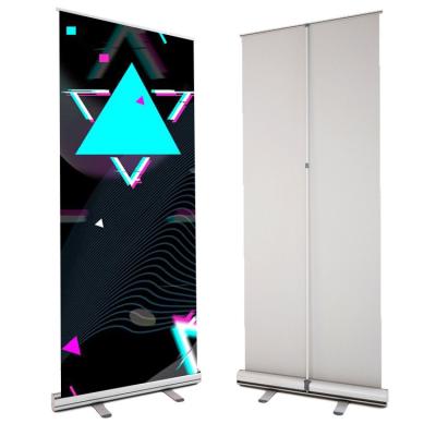 China Custom Single Sided Business Promotion Advertising Event Banner , Pull Up Roll Up Banner Display Stand For Exhibition for sale