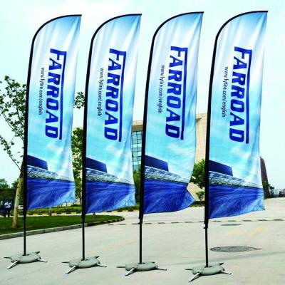 China Hot Selling Healthcare Institutes Polyester Outdoor Sports Advertising Cheap Custom Cafe Feather Flag Banner Sailing Banners Flags for sale