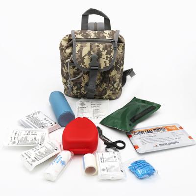 China First aid kit gear military survival kit waterproof and dustproof full functions, you can freely match accessories for sale