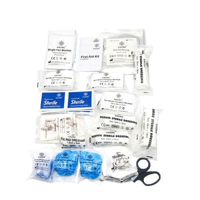 China Hot First Aid Kit Waterproof Promotional Travel OEM Sales Custom Logo Printed First Aid Kit With Supplies for sale