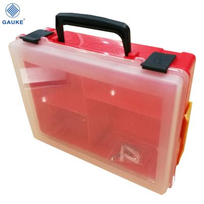 China Durable Empty Plastic First Aid Crate Wall Mountable First Aid Box for sale