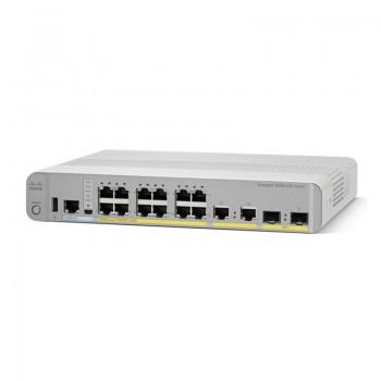 China 3560-CX 12 Port Compact Telecom Switch Layer 3 POE WS-C3560CX-12TC-S for sale