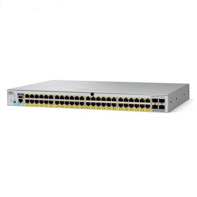 China 3750X-48t Telecom Switch Layer 3 - 24 x 10/100/1000 Ethernet Ports WS-C3750X-48T-S for sale