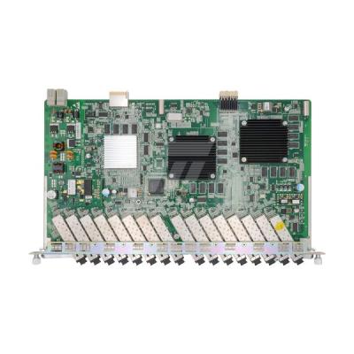 China ZTE C320 16 GPON OLT Telecom Interface Left Panel C++ GTGH for sale