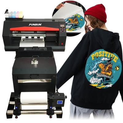 China Hotels Funsun Hot Sale 30cm DTF Multifunction Printer for T-shirt Hoodie Canvas Sweater for sale