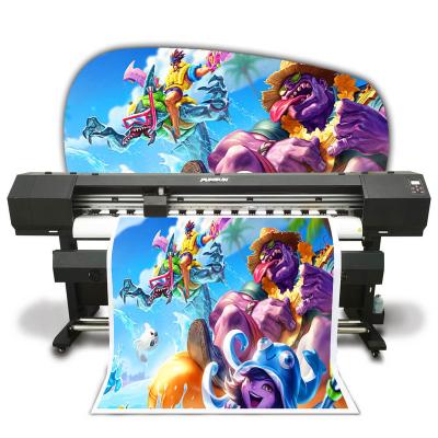 China Building Material Stores FUNSUN XP600 Digital Poster Printer 1.8m Vinyl Banner Eco Solvent Printer for sale