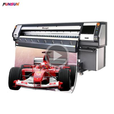 China Bill Printer Cable Banner Printing Machine Banner Printing Photo Canvas Printing Machinery Large Format Outdoor Printer for sale