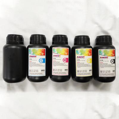 China Funsun high quality UV ink for printer 5bottles UV ink (1L each color) for sale