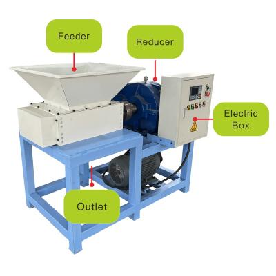 China PVC ruber recycling Shinho PE PP PVC PET Waste Plastic Crusher Machine Plastic Shredder Machine Industrial Plastic Crushing Scrap Metal Shredders for sale