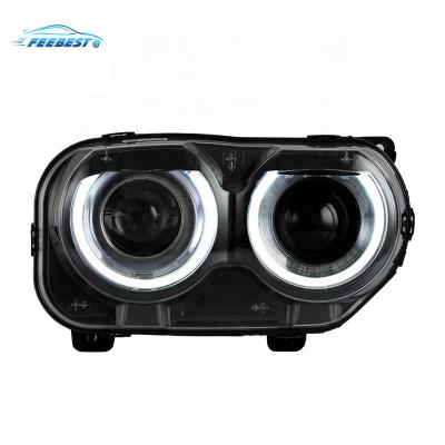 China Fit For Dodge Challenger 2015-UP Wholesales Challenger 2018-UP Full LED Front Lamp Headlamps For Dodge High Quality Headlight for sale