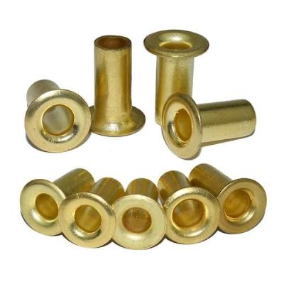 China Brake Lining Copper Copper Hollow Rivet For Howo for sale