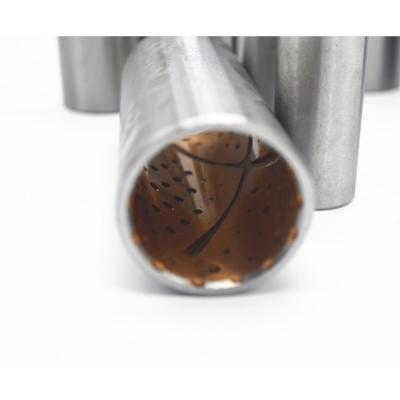 China Factory Wholesale Leaf Spring Pin Bushing Steel Bronze Bimetal Bushing For Vehicle Engines for sale