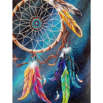 China Factory Custom Custom DIY 5D Diamond Painting Full Custom Drill Wind Chimes Gift Wall Decoration Kit Wholesale By Picture for sale