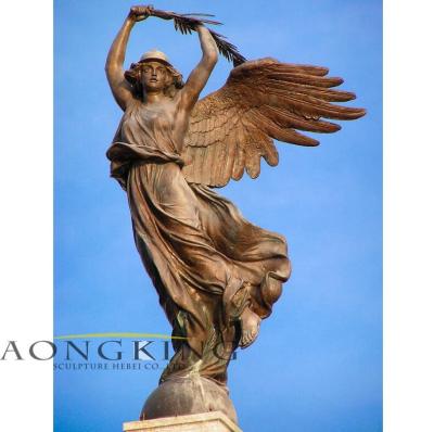 China Art Life Size Angel Bronze Statue Europe Netherlands Seascape Statue for sale