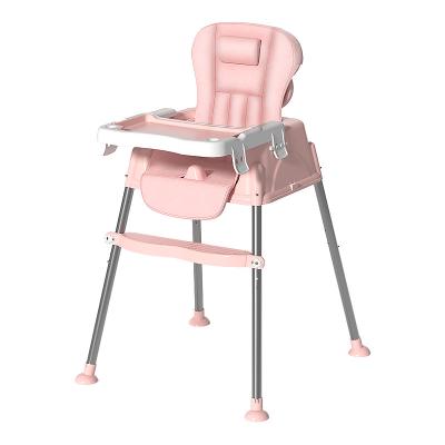 China (Size)Hot Sale Adjustable Highchair 3 in 1 Baby Dining Chair Baby Highchair With PU Cushion for sale