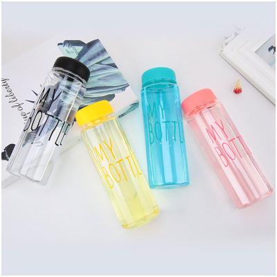 China Casual MY BOTTLE tritan plastic water bottles customized for sale