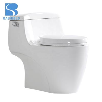 China Ceramic Double-flush One-piece High Quality Chinese Wc Sanitary Ware Toilet for sale