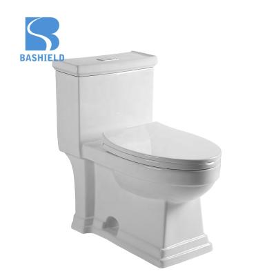 China Groundinstall Ceramic Toilet Cheapest Double-flush Watermark Sanitary Ware for sale