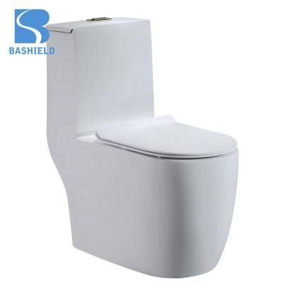 China Double-Flow One Piece Sanitary Ware Bathroom Hotel Toiletries Manufacturers for sale