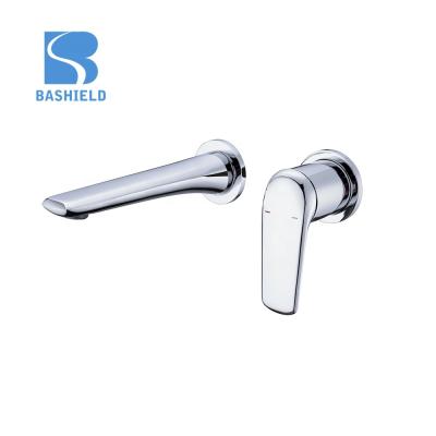 China Latest Design Water Save Faucets Metered Single Handle Face Sink Faucet for sale