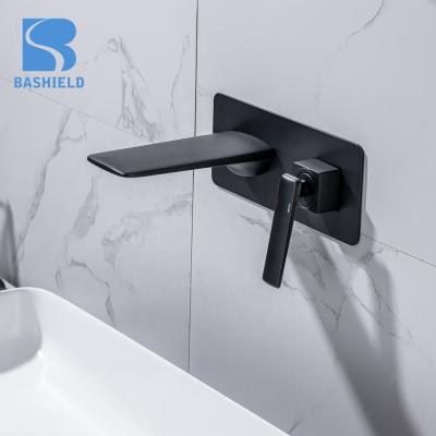 China Metered Faucets Wholesale Basin Faucet Contempoary Wall Mount Basin Faucet For Bathroom for sale