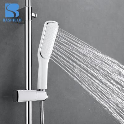 China Without Slide Bar Wall Mount Rainfall Shower System Set Long Spoutshower Set Boy for sale