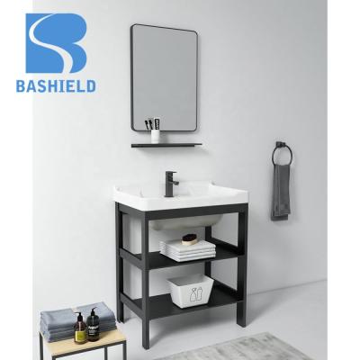 China Modern Wash Basin Designs Luxury Ceramic Bathroom Cabinet Sink Basin for sale