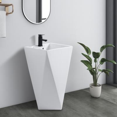 China High Quality Modern Rectangular Shape Bathroom Toilet Hand Wash Basins for sale