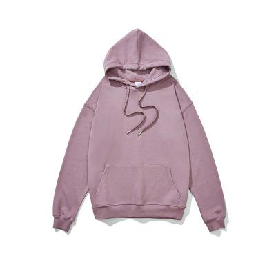 China 100% Casual Loose Logo Men's Hoodie Sweatshirts Custom Cotton Hoodies 100% Cotton Streetwear for sale