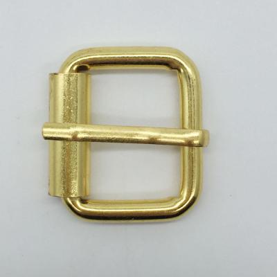 China Fashion.various Color.custom Logo Fashionable 14mm Gold Metal Iron Pin Buckle For Bags for sale