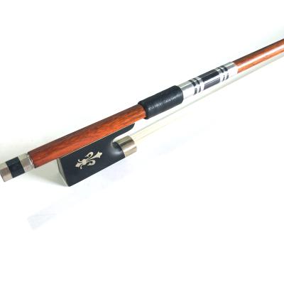 China Violin Playing Chinese Musical Instruments Ebony Frog Violin Bow Accessory for sale