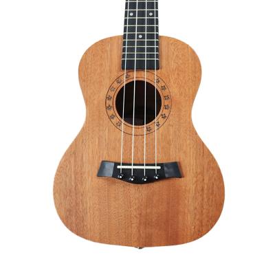 China Cheap Mahogany Plywood Whole Machogany Plywood Ukulele Concert Small Guitar Cheap Ukulele OEM Brand for sale