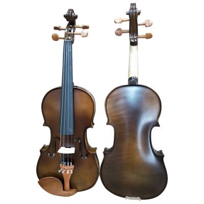 China Natural Flamed Acoustic Violin Matte Handmade Made Wood Kinds of Solid Flawless Top Selling Maple in China for sale