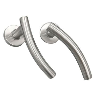 China Amazon Hot Sale Heavy Duty Front Door Lever Passage Door Lock Customized Tubular Door Handles for sale