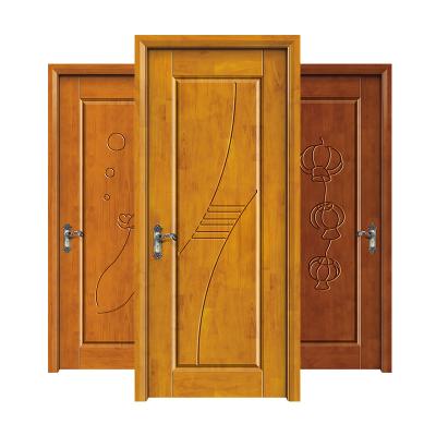 China Chinese wooden door family wooden door zero wholesale design for sale