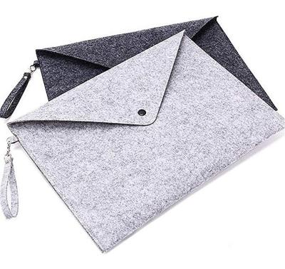 China Hot-selling 2019 High Quality Simple Gray Envelope Briefcase For Business for sale