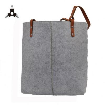 China Purpose Felt Multifunction Shopping Bag , Reusable Lady Fashion Shoulder Handbags for sale