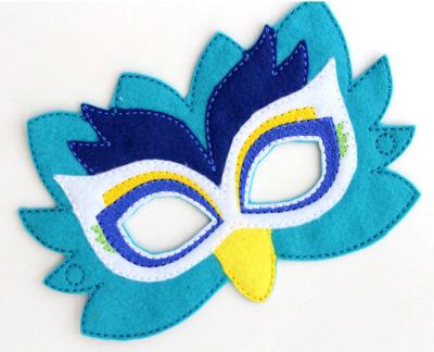 China Wholesale Felt Animals Mask Kids Dress Up Mask For Party Costume Mask for sale