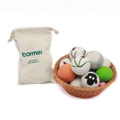 China New Design Laundry Product Eco - Friendly Wool Felt Dryer Cleaning Ball for sale