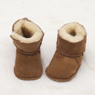 China Super Soft Sole Prewalking Shoes Hot Selling Soft Sole Sheepskin Genuine Leather Prewalker Infant Baby Shoes for sale