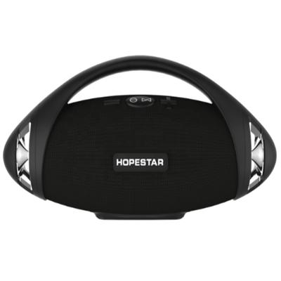 China Hopestar Wireless Speakers Waterproof Portable Handheld Outdoor Wireless Speaker H37 Big Power Speaker for sale