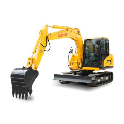 China Hotels China excavator 8 tons Changlin brand large 8t crawler excavator ZG080 low price excavator for sale