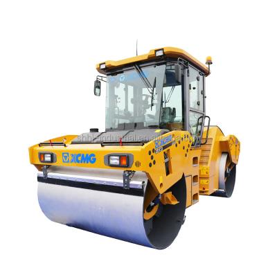 China Hotels Road machine 12ton mechanical articulated road roller with double drum for sale